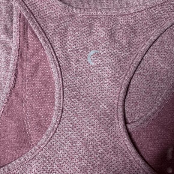 ZYIA copper charged medium dusty pink racerback tank top poppy - Picture 5 of 6